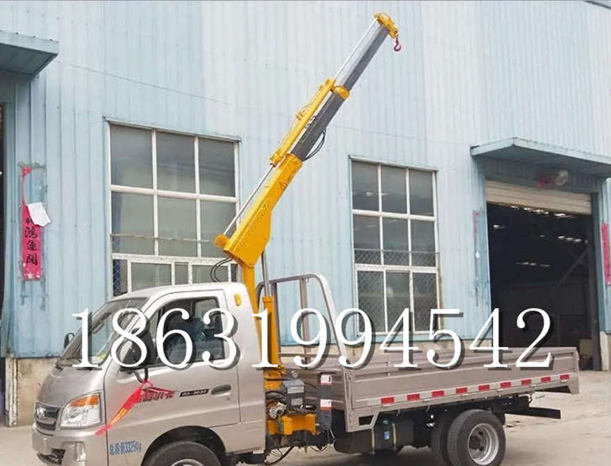 珲春市随车吊机12/24V车载吊绞盘仓库小型价格仓库小型随车吊机出租